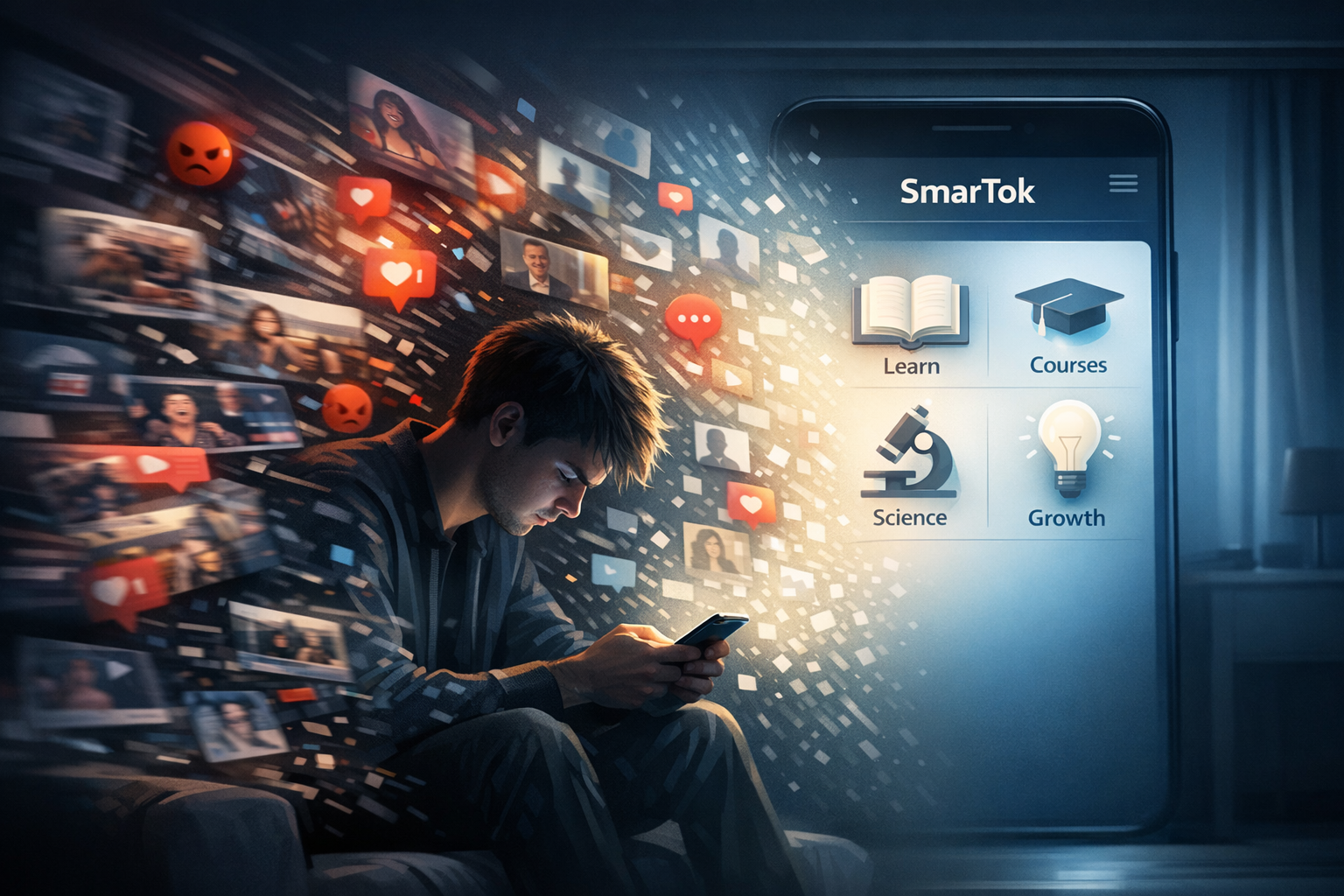 Stop Doom Scrolling. Start Learning | Introducing SmarTok 🚀